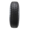 ST235/80R16 GlobalTrax Trailer Tire LRE on 8Bolt Black Spoke Wheel (DEX)