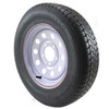 ST175/80D13 Trailer Tire LRC on 5 Bolt White Mod Wheel (TM)