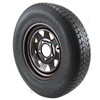 ST175/80D13 Trailer Tire LRD on 5 Bolt Black Spoke Wheel