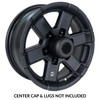 HiSpec 16X6 6-Lug on 5.5" Aluminum Series 07 Trailer Wheel