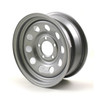 14X5.5 5-Lug on 4.5" Silver Mod Trailer Wheel