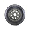 ST225/75D15 Loadstar Trailer Tire LRC on 5 Bolt Silver Spoke Wheel - (DOT Date 29/20)