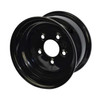 10X6 5-Lug on 4.5" Black Bell-Style Wheel - 1650#
