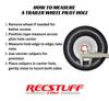 Excalibur 2" Plastic EZ LUBE Replacement Center Cap (Sold Individually) - 60C (For Stainless Caps Only) - CCS016 