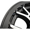 Sendel 15x6 5-Lug on 4.5" Aluminum T16 Trailer Wheel - Black Inlay - T16-56545BM - Blemished