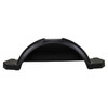 Plastic Step Trailer Fender - 40.31" - Textured Black - One Fender