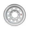 16x6 8-Lug on 6.5" White Mod Trailer Wheel - BLEMISHED