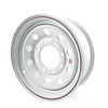 16x6 8-Lug on 6.5" White Mod Trailer Wheel - BLEMISHED
