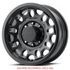 16X7 8-Lug on 6.5" Aluminum T17 - Black Matte - T17-67867MB - BLEMISHED