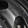 15x6 6-Lug on 5.5" Black Spoke Trailer Wheel- BLEMISHED