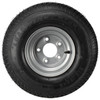 18.5x8.50-8 (215/60-8) Kenda Loadstar Trailer Tire LRC on 5 Bolt Silver Wheel - BLEMISHED