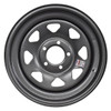 14X5.5 5-Lug on 4.5" Galvstar Galvanized Spoke Trailer Wheel - Dark Silver 14X5.5 5-Lug on 4.5" Galvstar Galvanized Spoke Trailer Wheel - Dark Silver