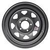 15x5 5-Lug on 4.5" Galvstar Galvanized Spoke Trailer Wheel - Dark Silver 15x5 5-Lug on 4.5" Galvstar Galvanized Spoke Trailer Wheel - Dark Silver