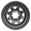 15X6 6-Lug on 5.5" Galvstar Galvanized Spoke Trailer Wheel - Dark Silver 15X6 6-Lug on 5.5" Galvstar Galvanized Spoke Trailer Wheel - Dark Silver