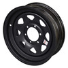 15X6 6-Lug on 5.5" Galvstar Galvanized Spoke Trailer Wheel - Black 15X6 6-Lug on 5.5" Galvstar Galvanized Spoke Trailer Wheel - Black