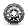 Recstuff 13X4.5 5-Lug on 4.5" Chrome Mod Trailer Wheel - No Rivets