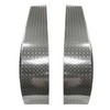2 Pack - 72x10-3/4 Aluminum Tread Plate Trailer Fender - Tandem Axle Teardrop