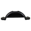 Plastic Step Trailer Fender - 43.06" - Black - One Fender - Textured