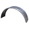 32x9" Single Axle Round 16-Gauge Steel Trailer Fender - One Fender