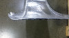 68x10-3/4 Aluminum Tread Plate Trailer Fender - Tandem Axle Teardrop - One Fender  - BLEMISHED