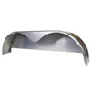 RockStopper 72x10 3/4 Tandem Axle Steel Trailer Fender  w/ Back Plate Welded In - One Fender