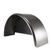 2 Pack - 36x10 3/4 Single Axle Steel Trailer Fender w/ Back Plate Welded In