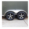 HiSpec 15X5 5-Lug on 4.5" Aluminum Series 07 Trailer Wheel - Gray Accent - 755545G