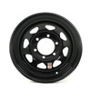 Recstuff 15x6 6-Lug on 5.5" Black Spoke Trailer Wheel (JG)