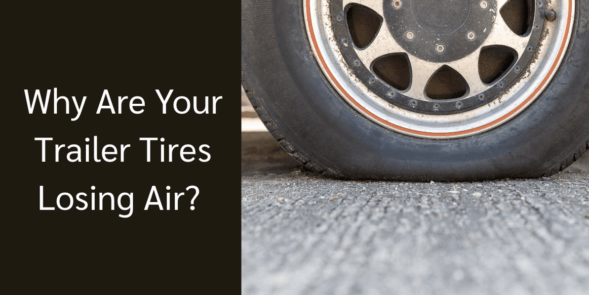 Checking PSI on Trailer Tires
