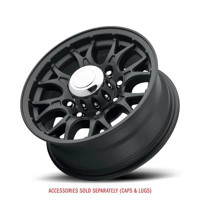 16x6 5 8 Lug On 6 5 Aluminum T16 Trailer Wheel Black Matte T16 16x6-5-8-lug-on-6-5-aluminum-t16-trailer-wheel-black-matte-t16