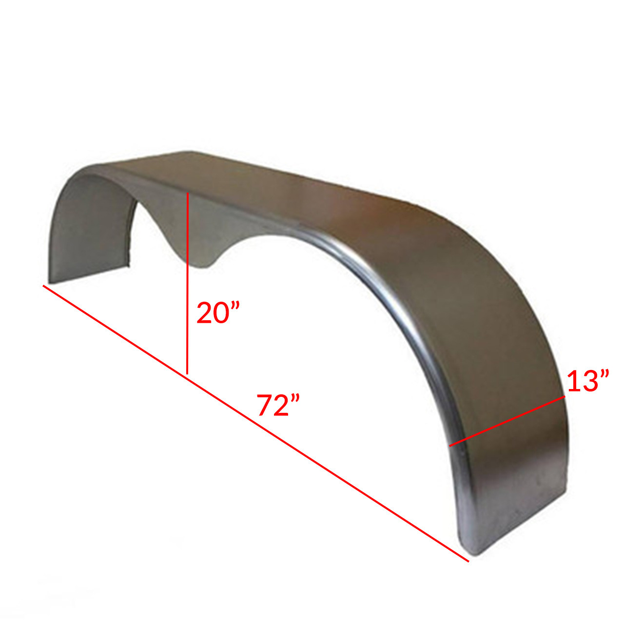 【Phenix】ベスト ミドラー sizeS 72x13 16-Gauge Steel Tandem Axle Teardrop Trailer Fender