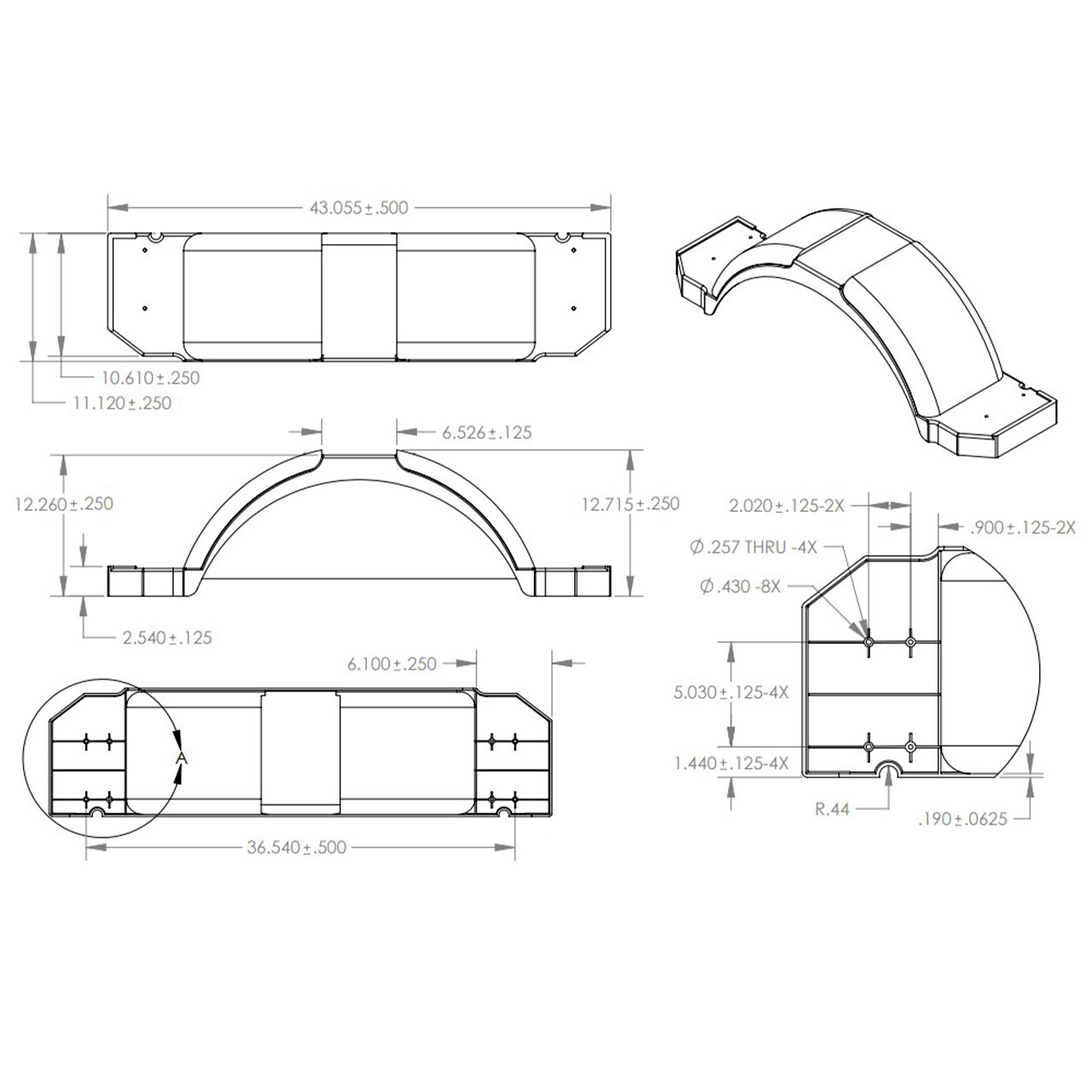 Fibbia In Plastica Regolabile Per Carrello Da Campeggio E - Foto 9