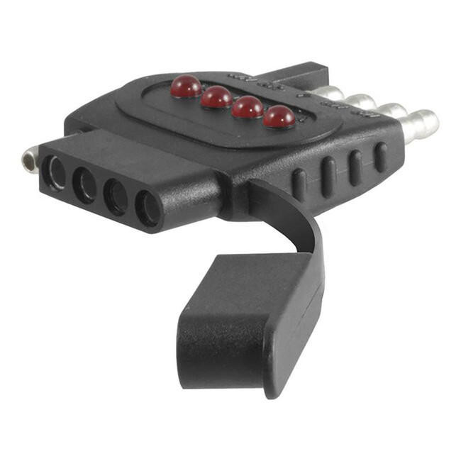 LED Connector Tester- Plastic- 5-Way Flat-