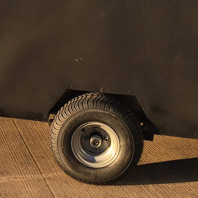 18.5x8.50-8 (215/60-8) Kenda Loadstar Trailer Tire LRC on 4 Bolt