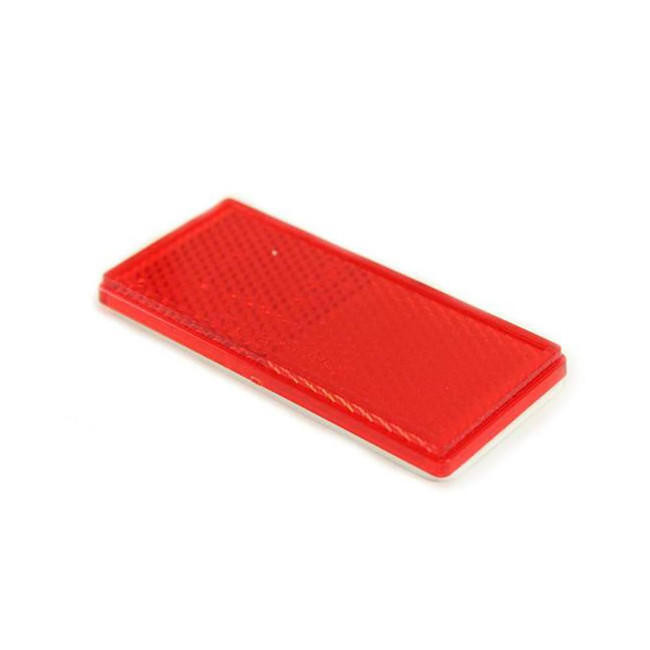 Red Stick-on Trailer Reflector