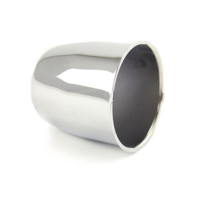 2.8" Chrome Trailer Wheel Center Cap