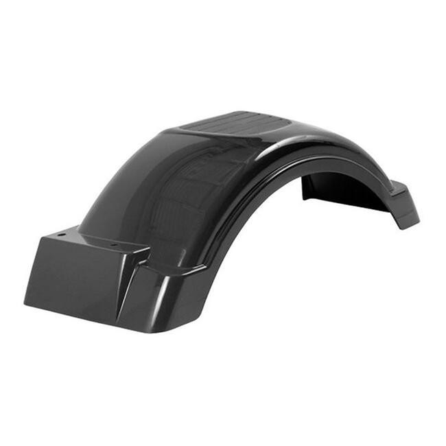 Fulton Black Plastic Trailer Fender 8"12" Tire Size