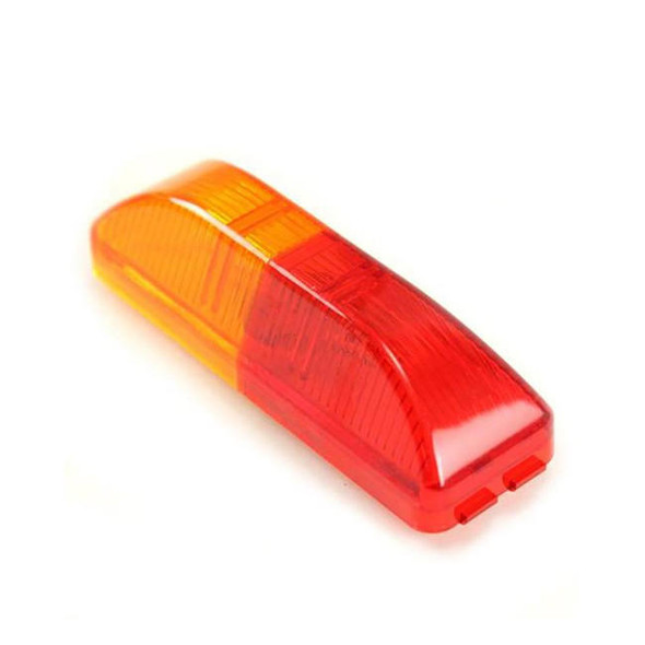 Maxem Large Red/Amber Clearance Light - Snap Lock