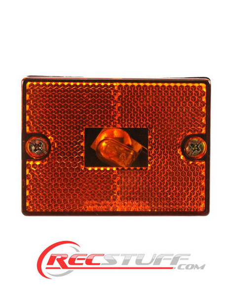 Maxem Small Amber Stud Mount Trailer Marker light