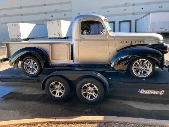 Recstuff Chrome Trailer Lug Nut (1 Lug Nut) - 1/2"-20 - Triple Nickel Plated