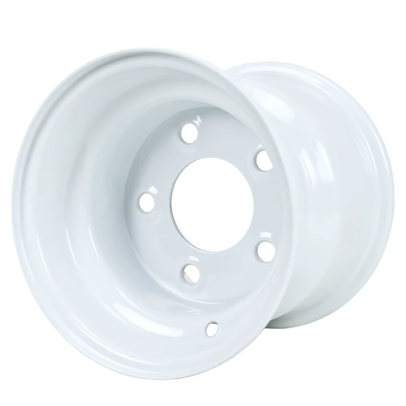8X7 5-Lug on 4.5" White Bell Trailer Wheel