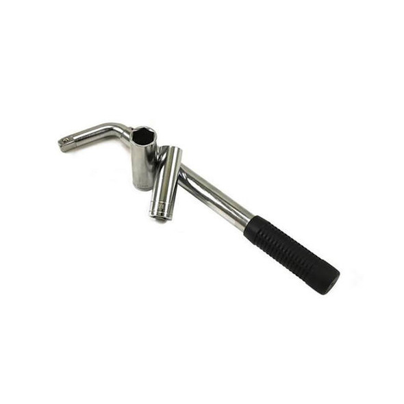 Excalibur Telescoping Lug Wrench With Universal Sockets (3/4" & 13/16" Sockets)