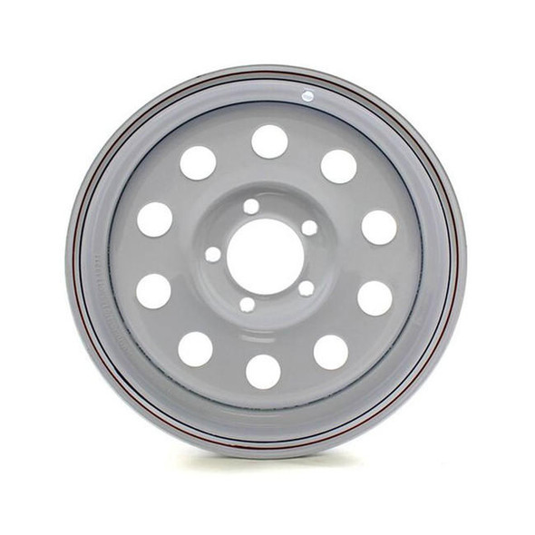 Dexstar 14X5.5 5-Lug on 4.5" White Mod Trailer Wheel (Dexstar)