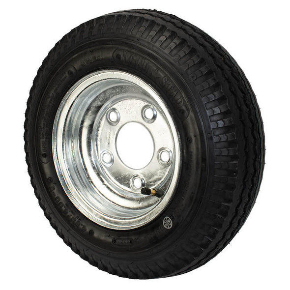 Kenda 4.80X8 Loadstar Trailer Tire LRC on 5 Bolt Galvanized Wheel