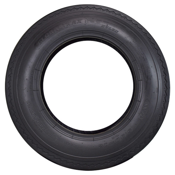 GlobalTrax 5.30X12 Load Range D Bias Ply Trailer Tire - Globaltrax 