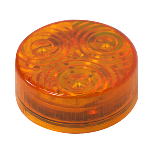 Maxem 2" Round Marker Amber - LED
