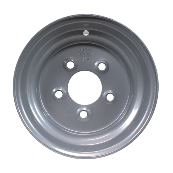 Recstuff 10X6 5-Lug on 4.5" Silver Bell Wheel Front View