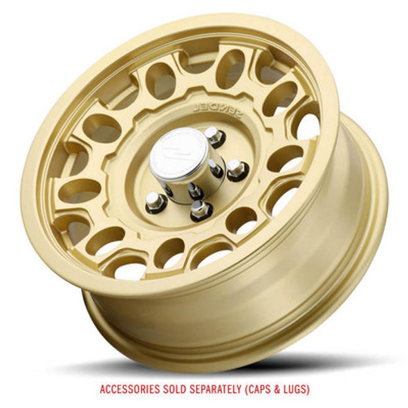 Sendel 14X5.5 5-Lug on 4.5" Aluminum T17 - Matte Gold - T17-45545MG