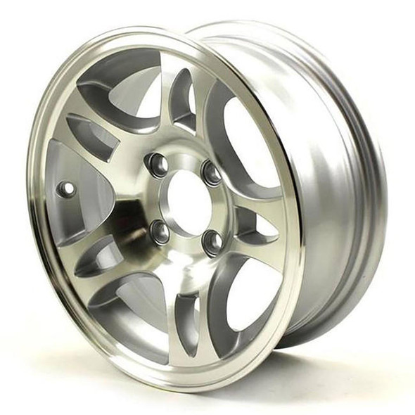 HiSpec 13X5 4-Lug on 4" Aluminum S5 Trailer Wheel - S535440