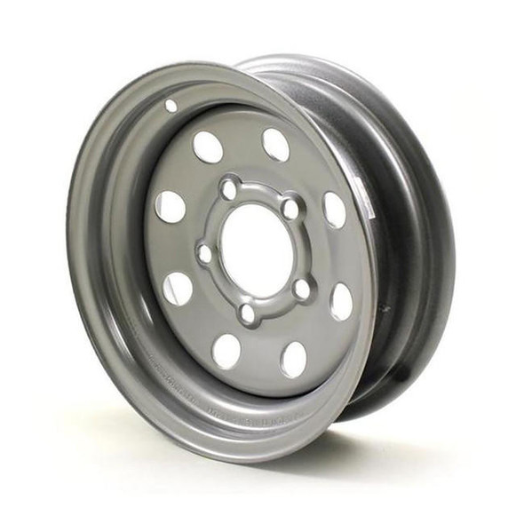 12X4 5-Lug on 4.5" Silver Mod Trailer Wheel - (SSW)